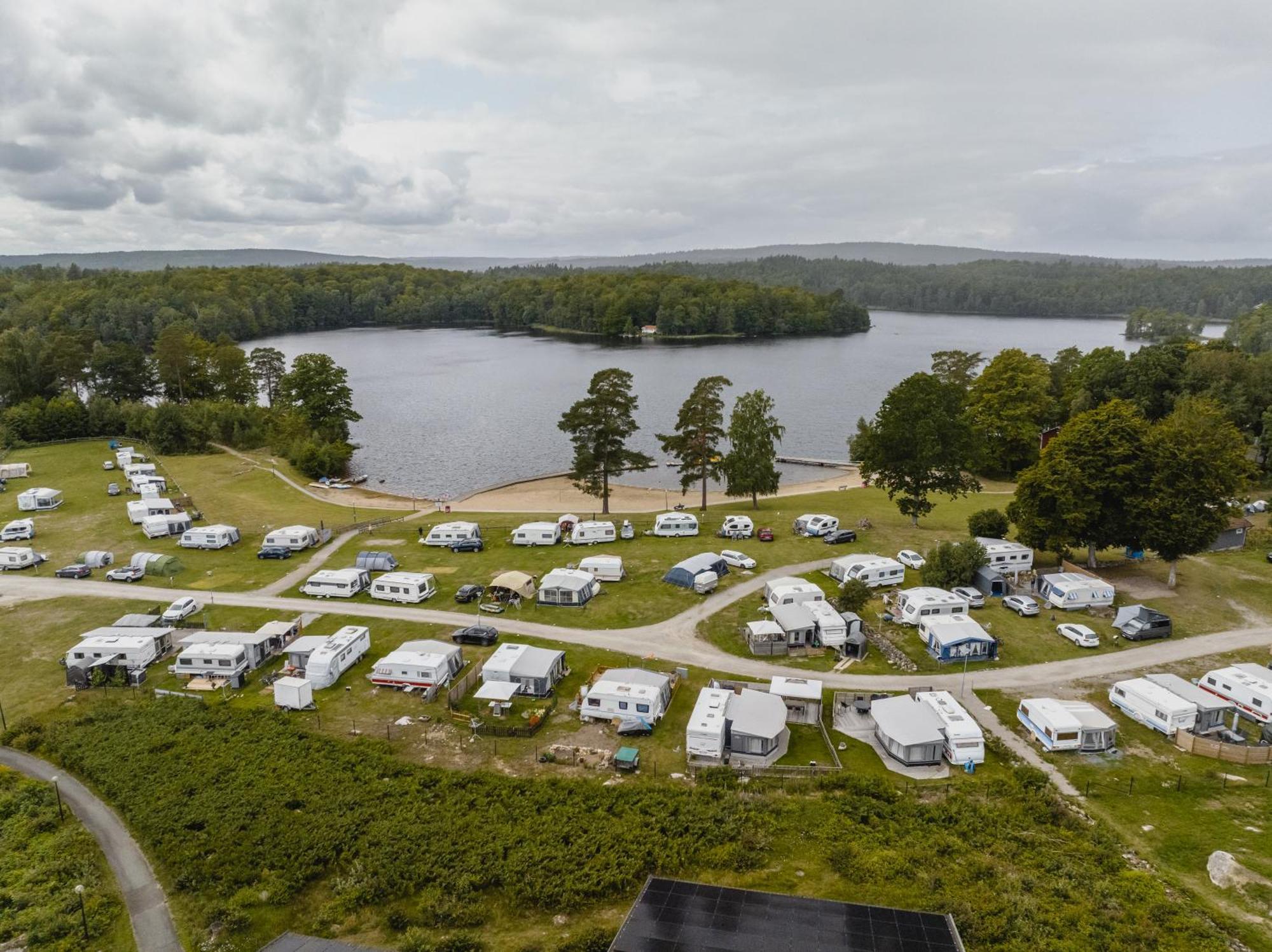 Halens Camping Och Stugby Olofstrom Экстерьер фото