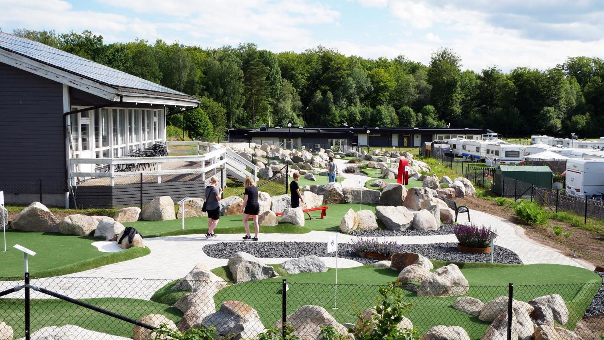 Halens Camping Och Stugby Olofstrom Экстерьер фото